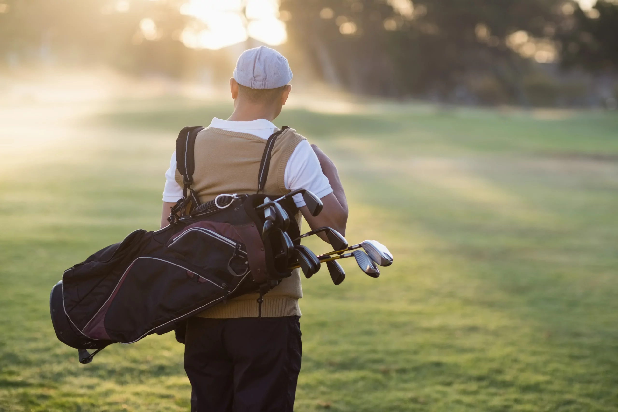 how to clean a golf bag